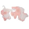 PB-20-736P: Premature Girls 4 Pieces Set - Elephant