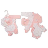 PB-20-738P: Premature Girls 4 Pieces Set - Elephant