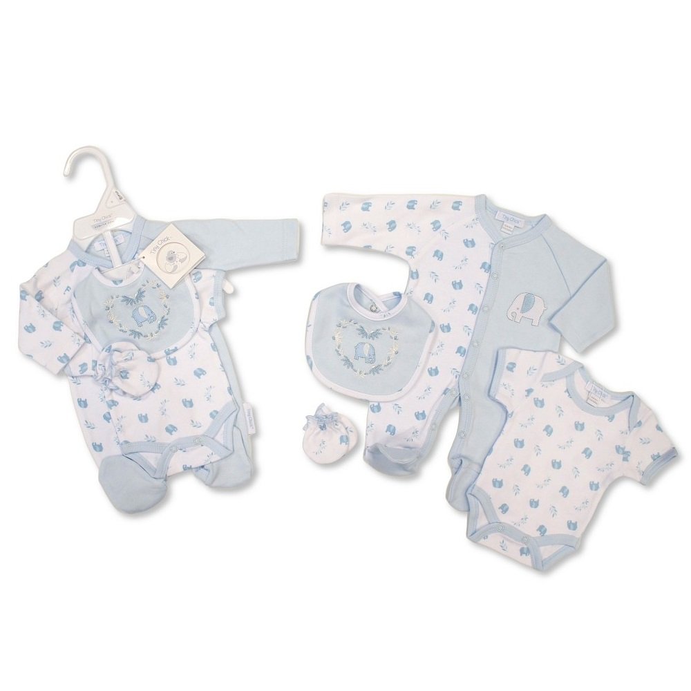 PB-20-738S: Premature Boys 4 Pieces Set - Elephant PB-20-738S: Premature Boys 4 Pieces Set - Elephant