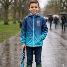 PGX18: DC Teen Titans Go Rain Mac/ Coat (5-13 Years)