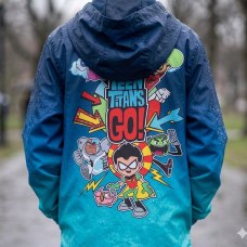 PGX18: DC Teen Titans Go Rain Mac/ Coat (5-13 Years)