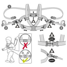 Premium Easy Wash Harness (with Reins & Anchor Straps)