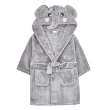 18C513: Infants Novelty Elephant Dressing Gown (2-4 Years)