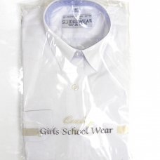 Girls School Blouse (24-28) - Short Sleeve