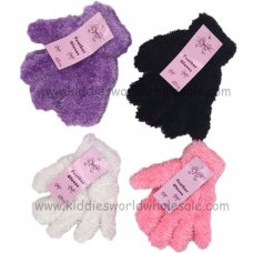 AT94: Girls Feather Gloves
