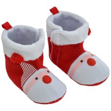 B2248-X: Xmas Santa Boots (6-15 Months)