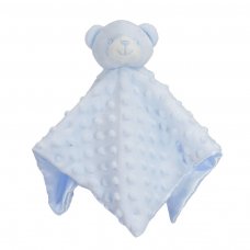 BC34-B: Blue Dimple Bear Comforter
