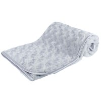 FBP66-BP-G: Grey Rose Mink Wrap (Bulk Pack)