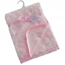 FBP66-P: Pink Rose Mink Wrap