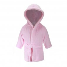 FBR21-P-0-6: Pink Dressing Gown (0-6 Months)