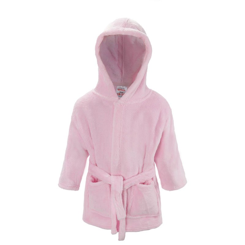 FBR21-P-18-24: Pink Dressing Gown (18-24 Months)