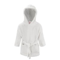FBR22-W-18-24: White Dressing Gown (18-24 Months)