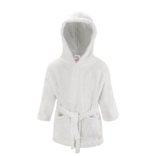 FBR22-W-18-24: White Dressing Gown (18-24 Months)