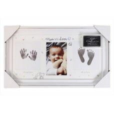 FS612: Hand & Foot Print Photo Frame