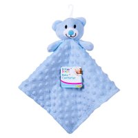 FS692: Blue Soft Double Sided Baby Comforter Blanket