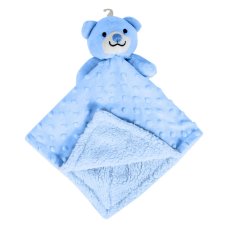 FS692: Blue Soft Bubble Bear Comforter