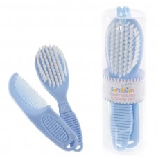 P604-B: Blue Brush & Comb Set