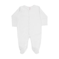 SS4660-W-69: White Sleepsuit (6-9 Months)