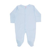 SS4663-B-69: Blue Sleepsuit (6-9 Months)