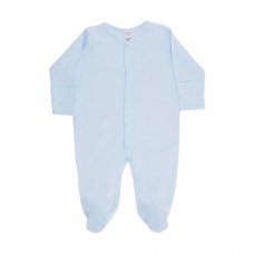 SS4663-B-69: Blue Sleepsuit (6-9 Months)