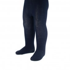 T88-N: Navy Cotton Tights (NB-12 Years)