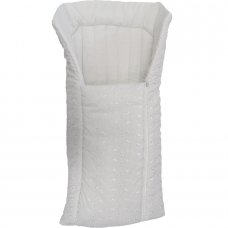 Standard Broderie Anglaise Baby Nest: White