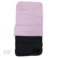 Plain Pink Fleece Footmuff