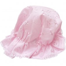 Baby Girls Mop Hat-Pink