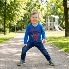 SP22: Boys Spiderman Top (3-8 Years)