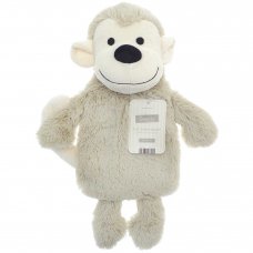 WIL550179: Hot Water Bottles with Novelty Cover - Snuggly Monkey